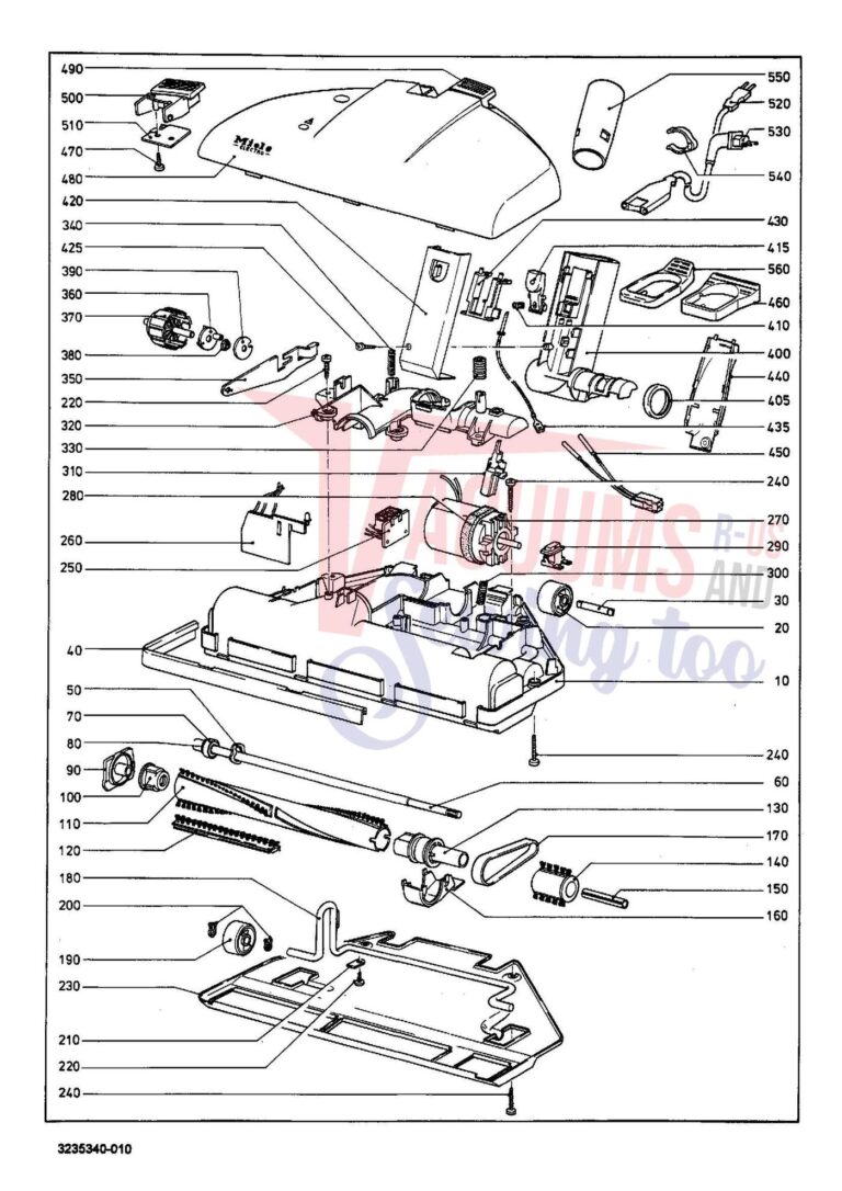 Miele SEB246 schematic page 1 preview