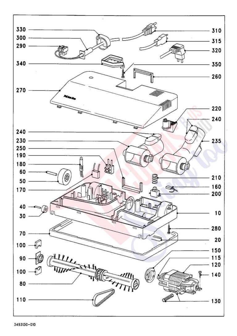 Miele SEB191 schematic page 1 preview