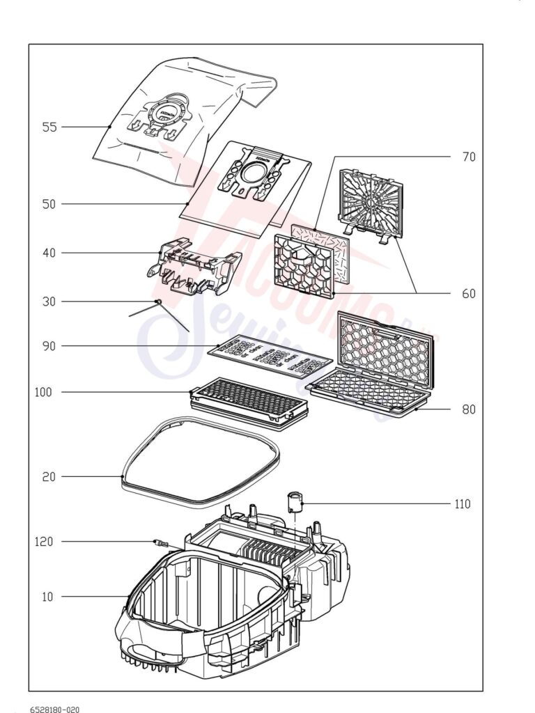 Miele SFRF5 schematic page 2 preview