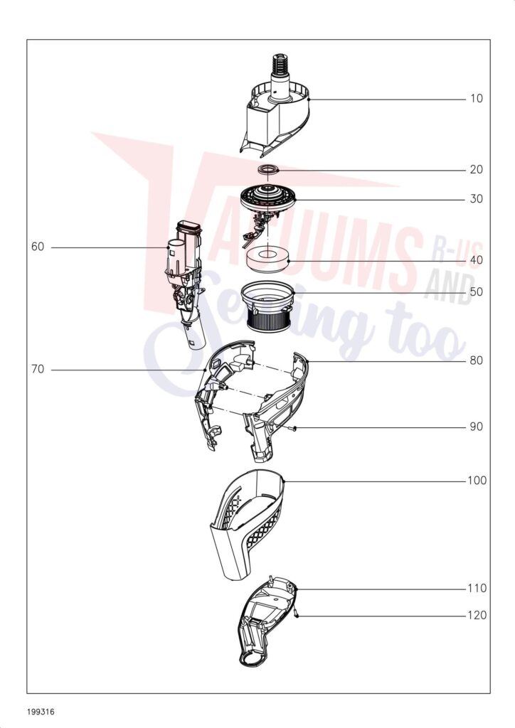 Miele SWDL0AQUAPRO exploded schematic diagram (page 2)
