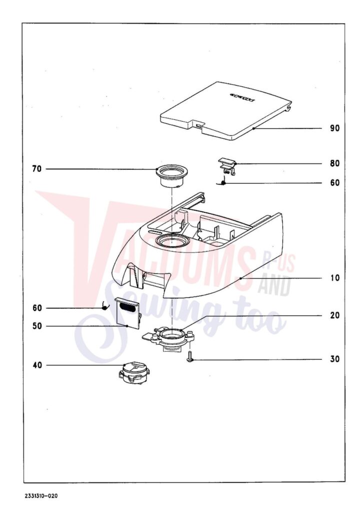 Miele S247I exploded schematic diagram (page 2)