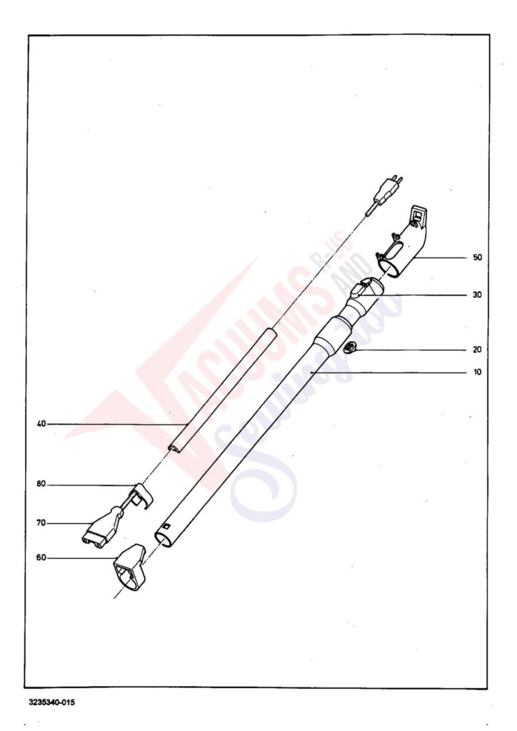 Miele SEB246 exploded schematic diagram (page 2)