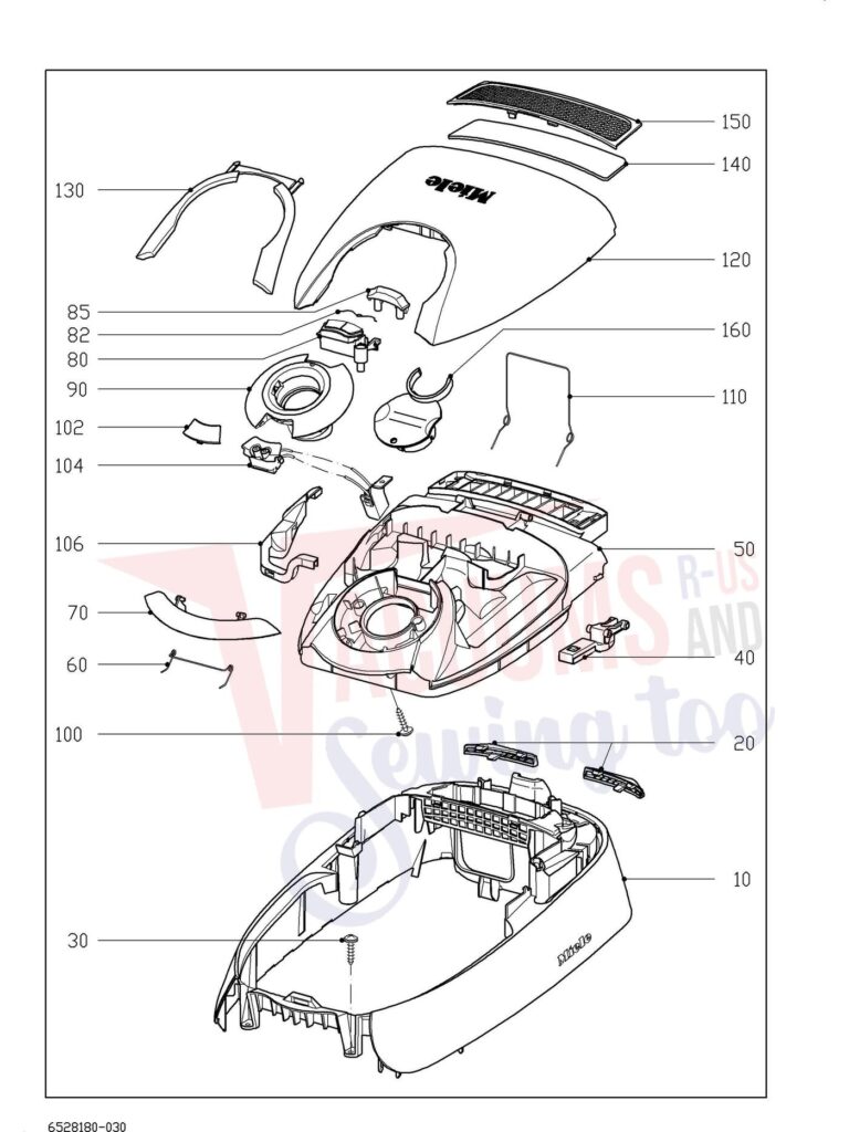 Miele SFRF5 schematic page 3 preview