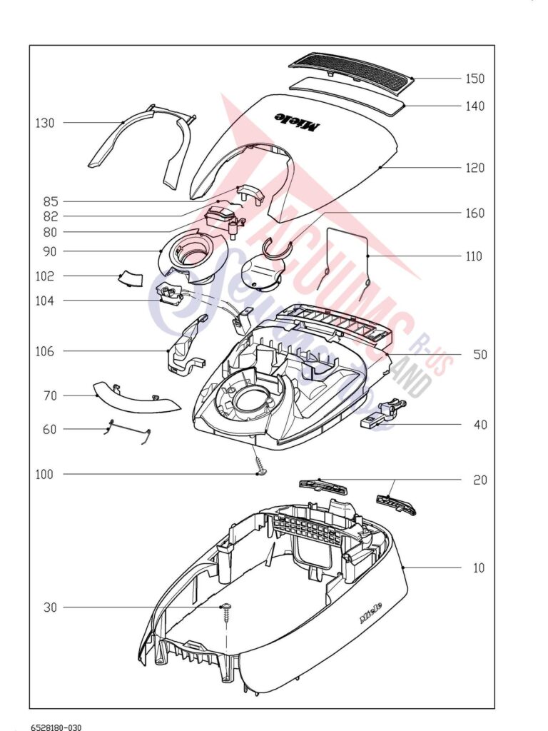 Miele SFAF3 schematic page 3 preview