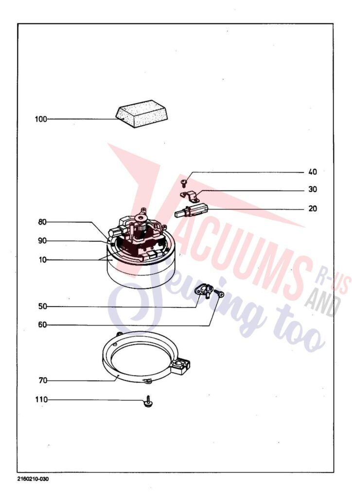 Miele S229 exploded schematic diagram (page 3)