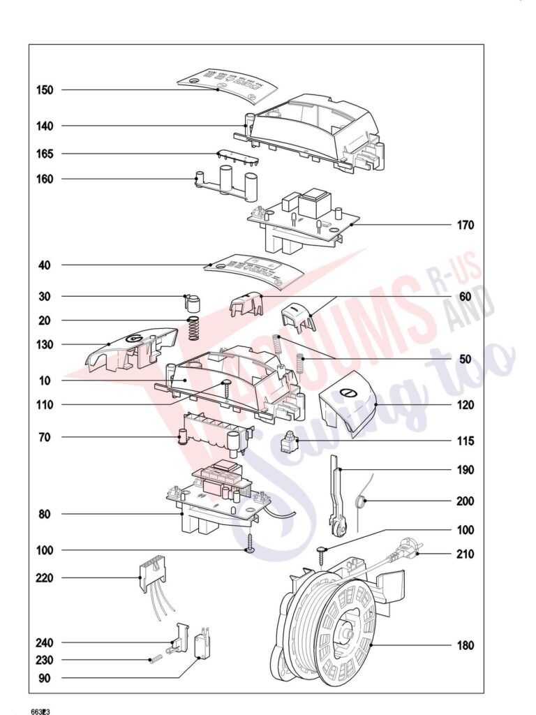 Miele S844 schematic page 3 preview