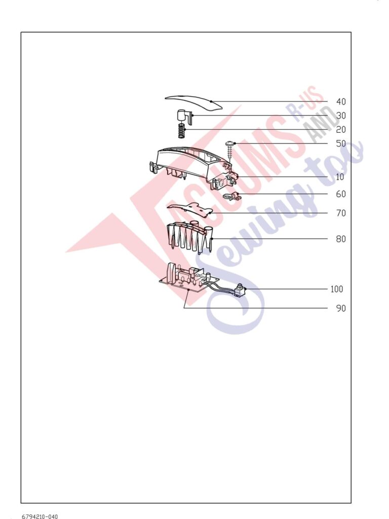 Miele S4781 schematic page 3 preview