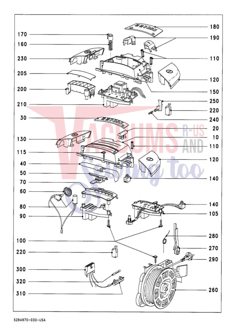 Miele S524 schematic page 3 preview