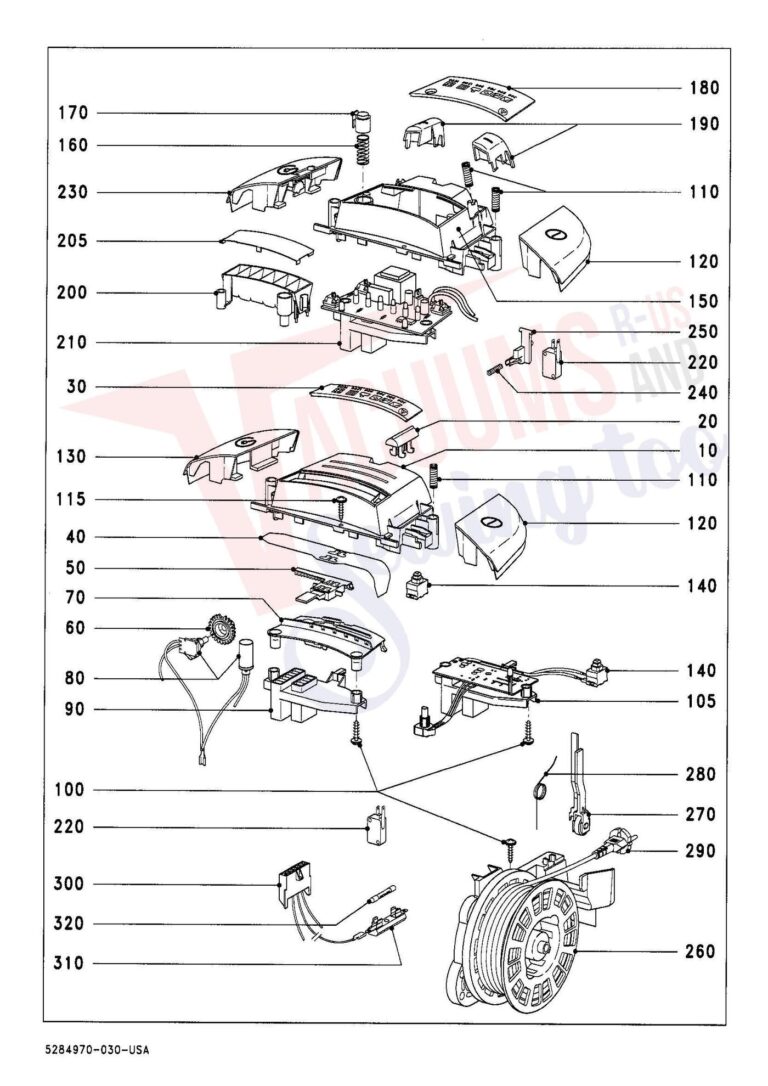 Miele S528 schematic page 3 preview