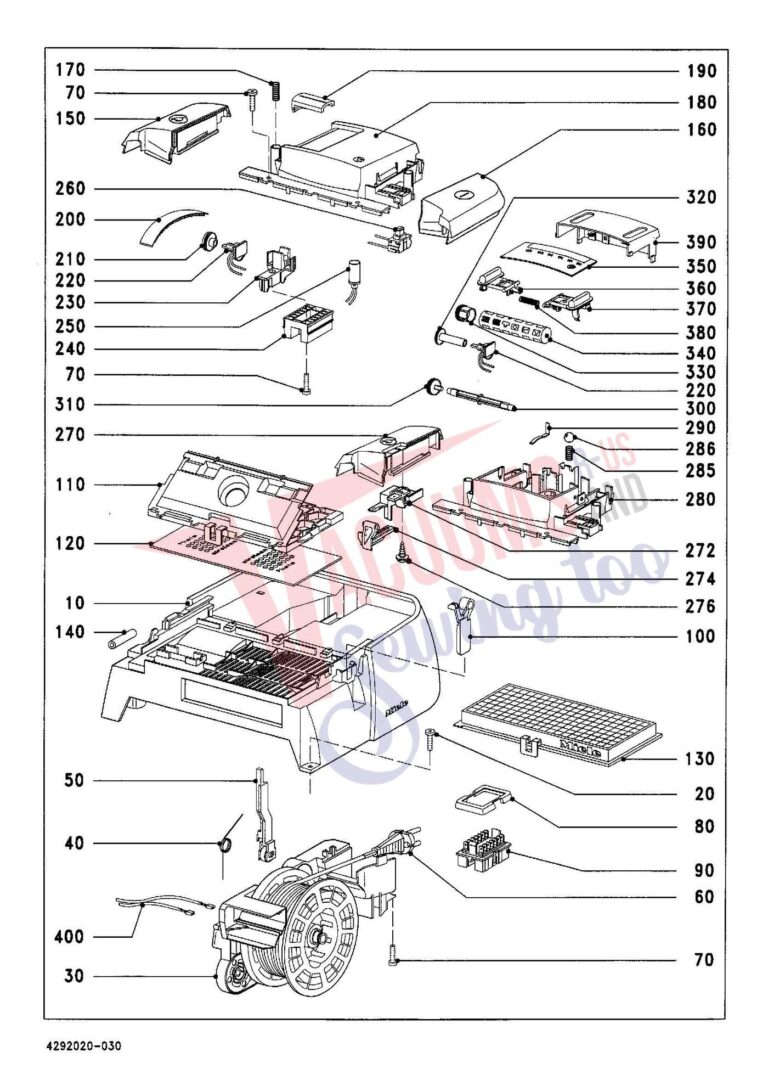 Miele S326I schematic page 3 preview