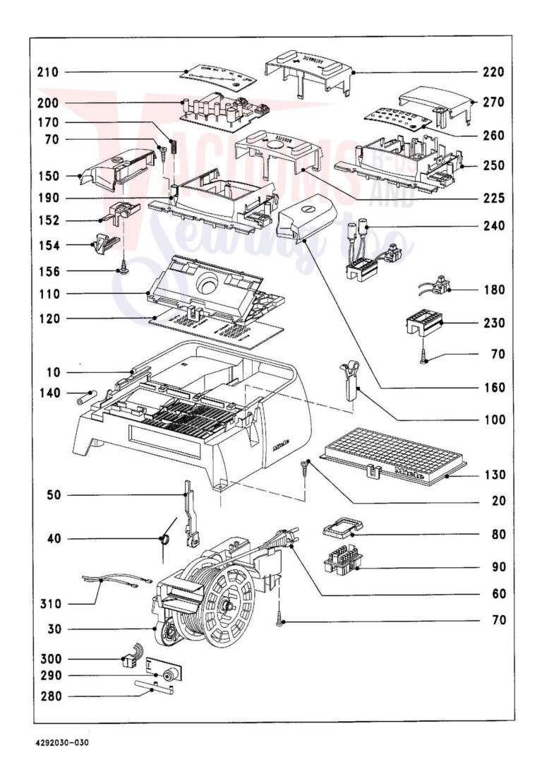 Miele S342I schematic page 3 preview
