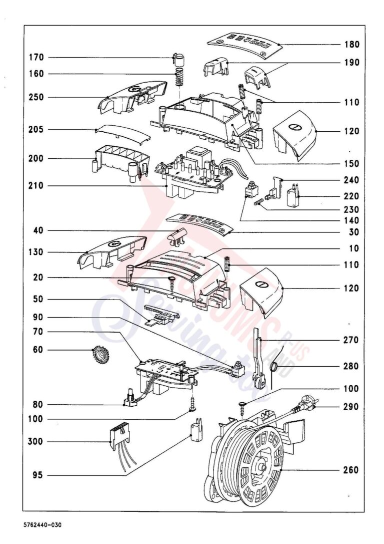 Miele S724 schematic page 3 preview