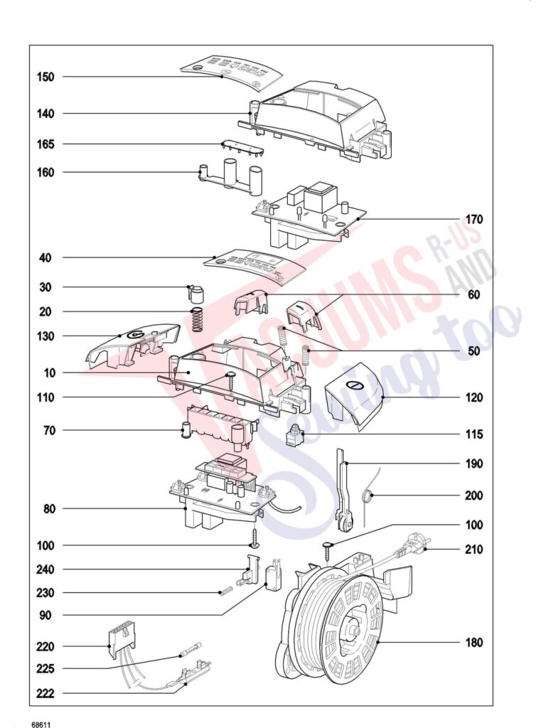 Miele S544 schematic page 3 preview