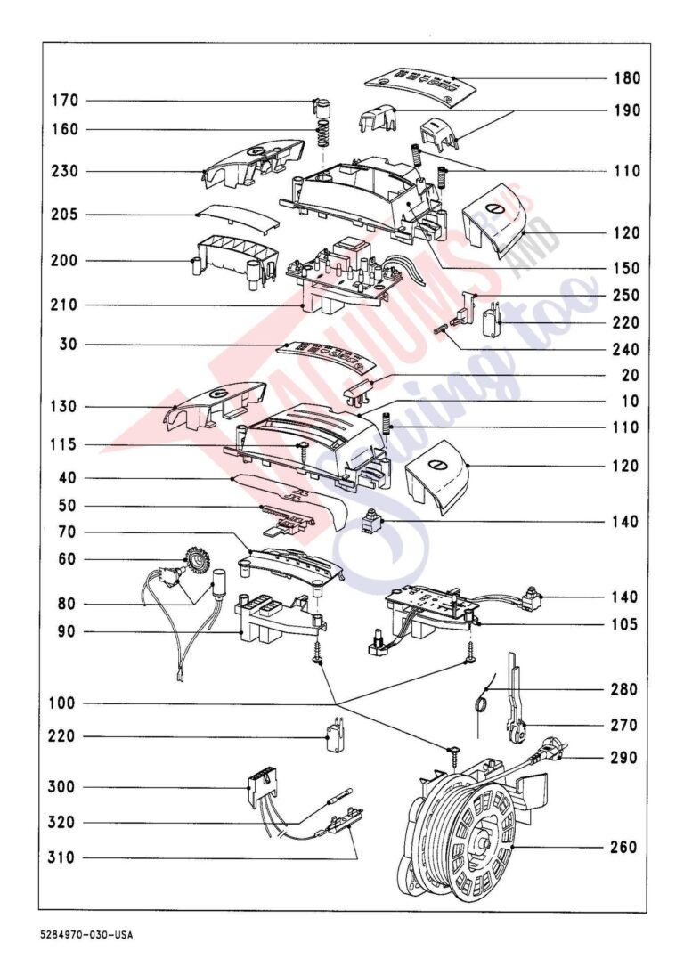 Miele S534 schematic page 3 preview