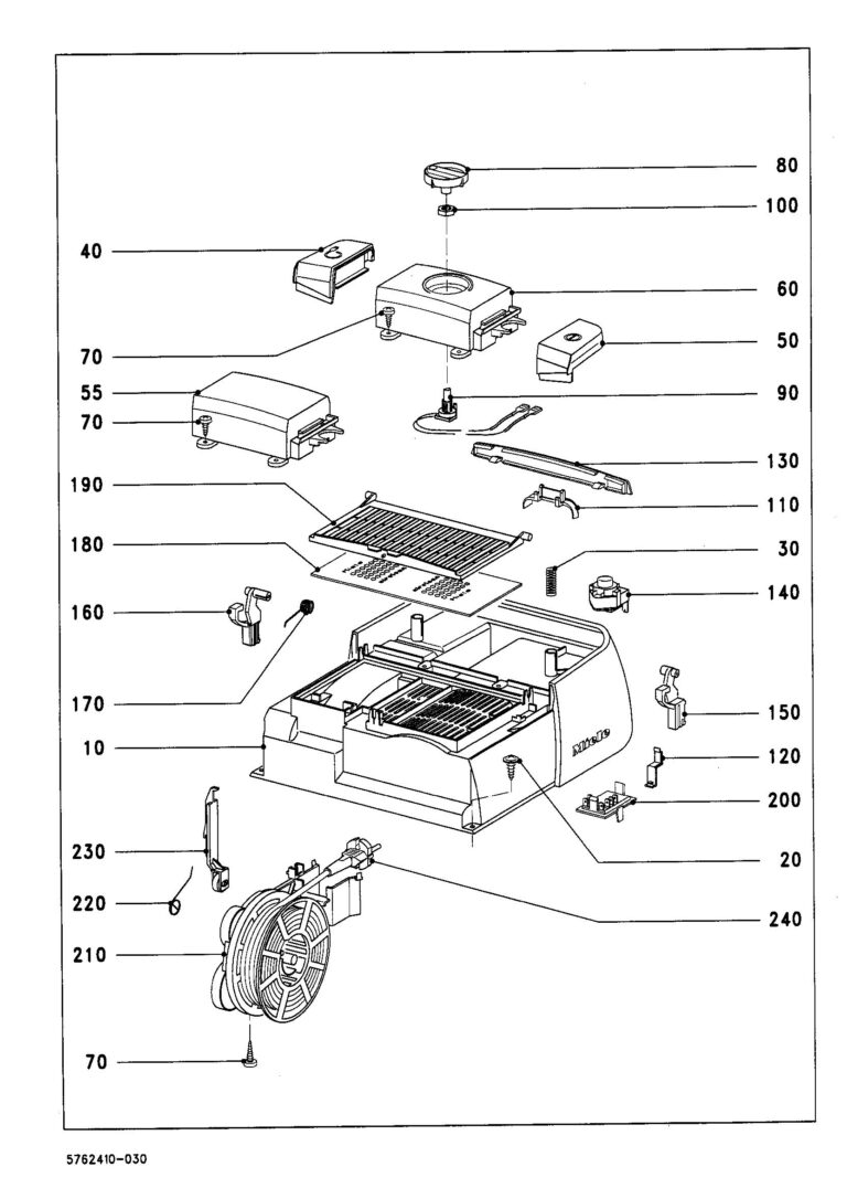 Miele S290 schematic page 3 preview