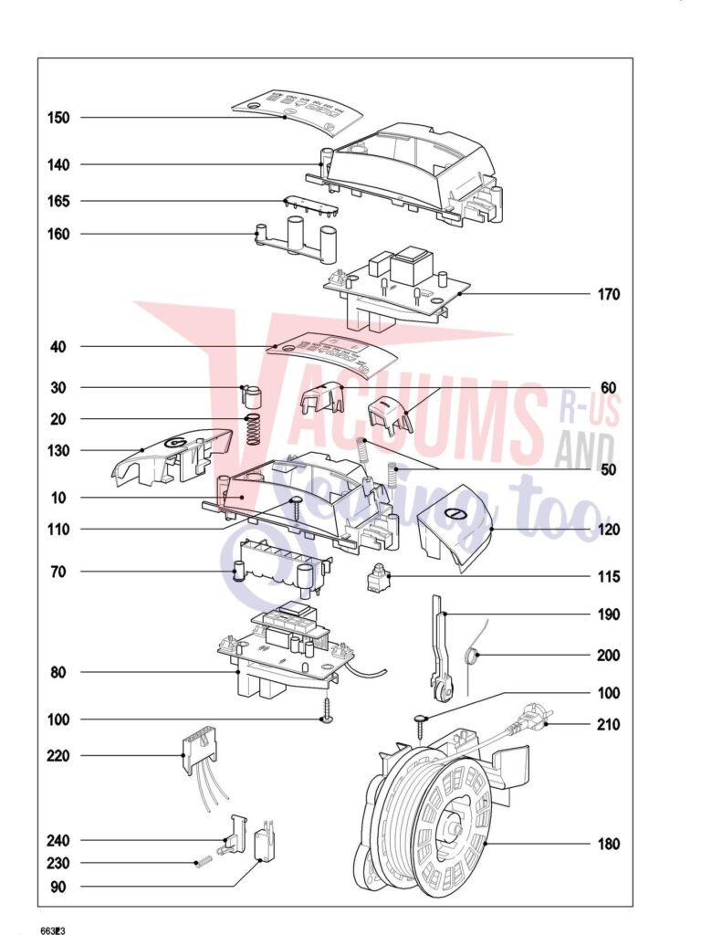 Miele S858 schematic page 3 preview