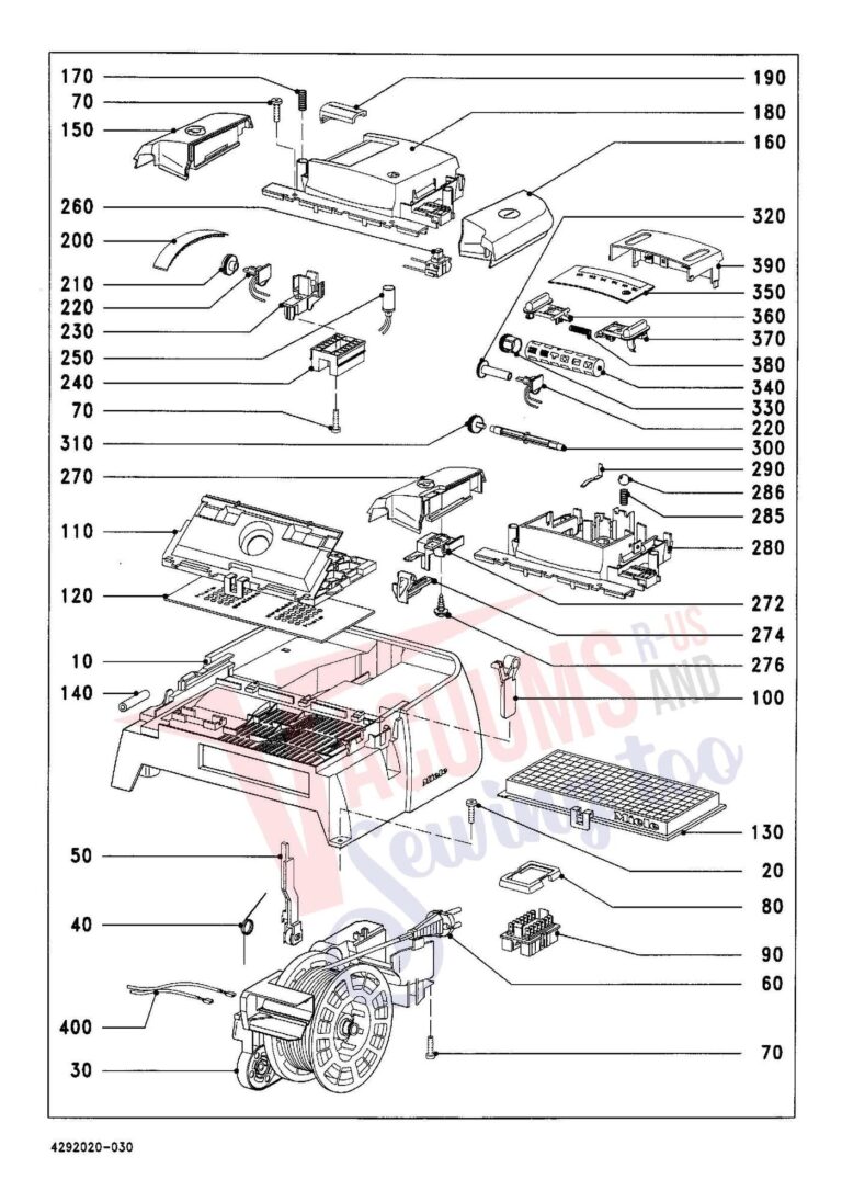 Miele S322I schematic page 3 preview