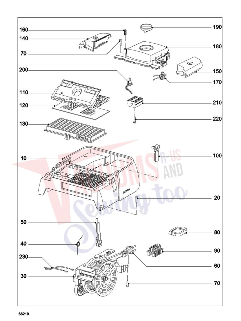 Miele S374 schematic page 3 preview