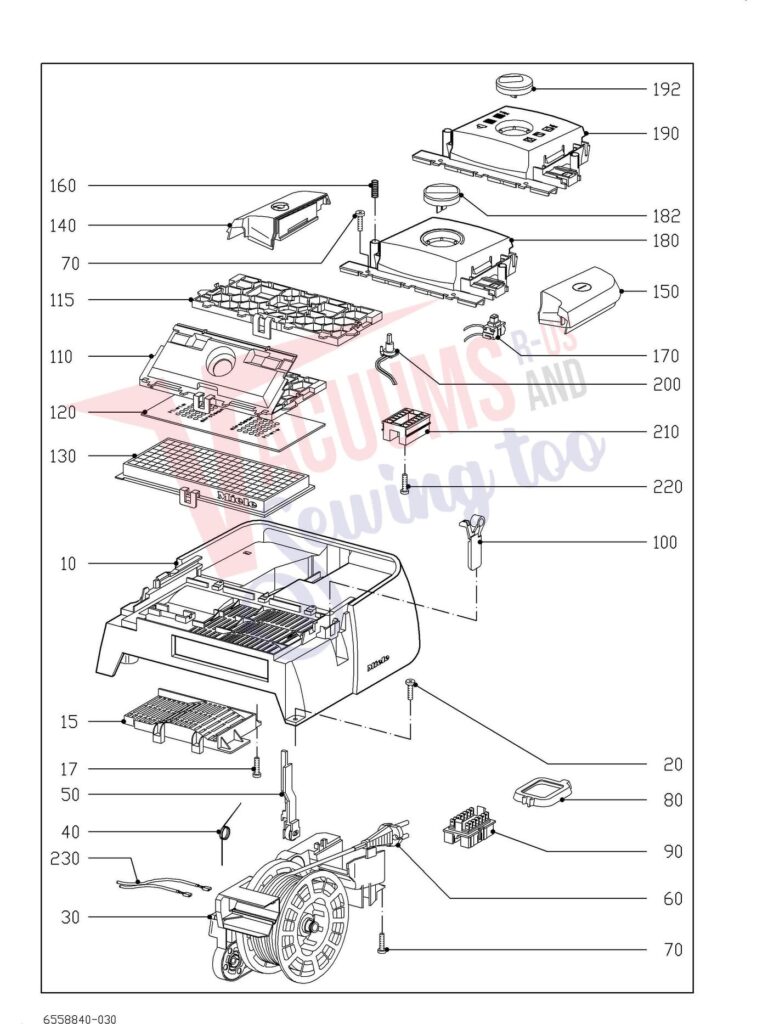 Miele S381 schematic page 3 preview