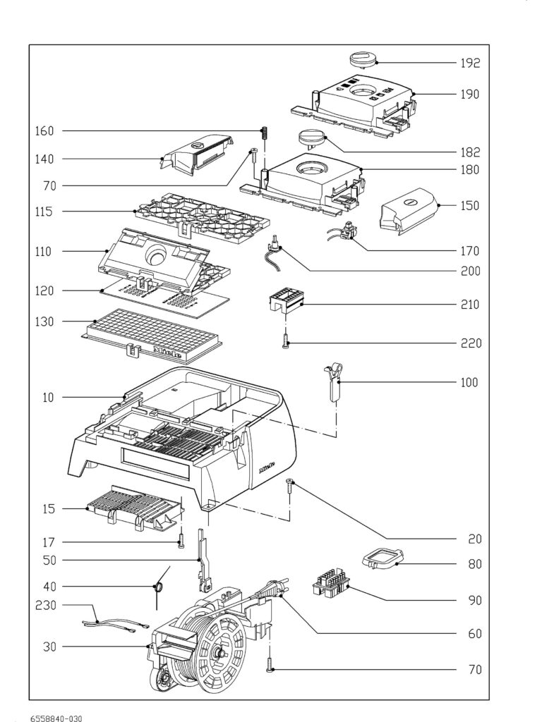 Miele S380 schematic page 3 preview