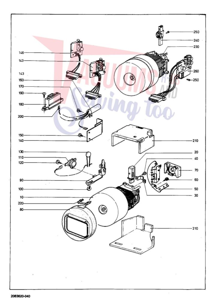 Miele S272I exploded schematic diagram (page 4)