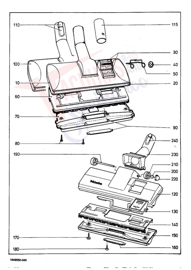 Miele S128 schematic page 4 preview