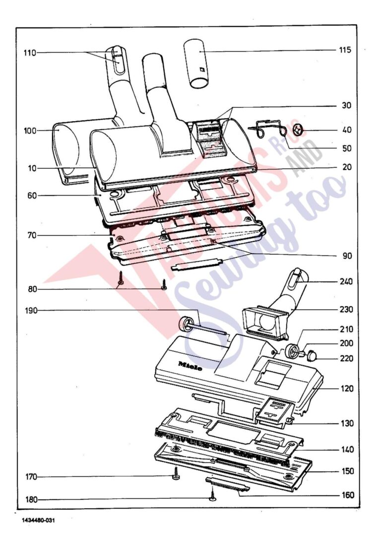 Miele S126 schematic page 4 preview