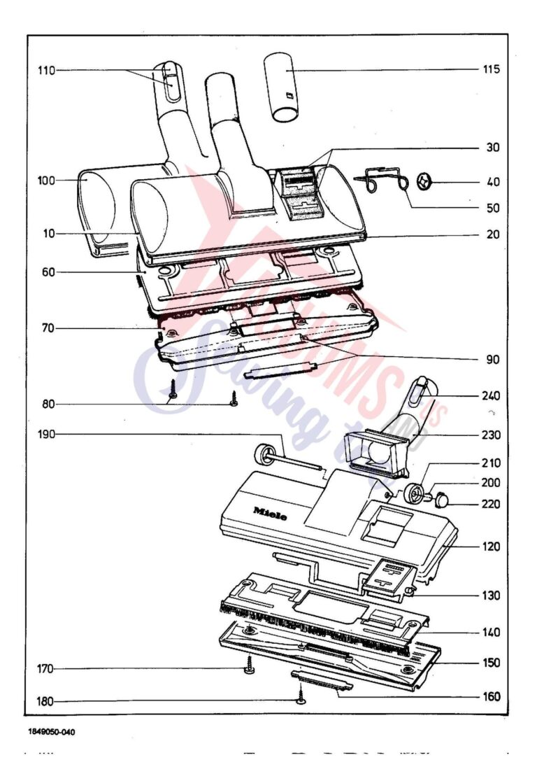 Miele S125 schematic page 4 preview