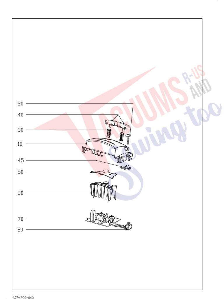 Miele S4581 schematic page 4 preview