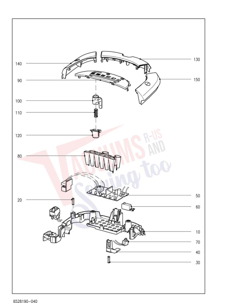 Miele S5781 schematic page 4 preview