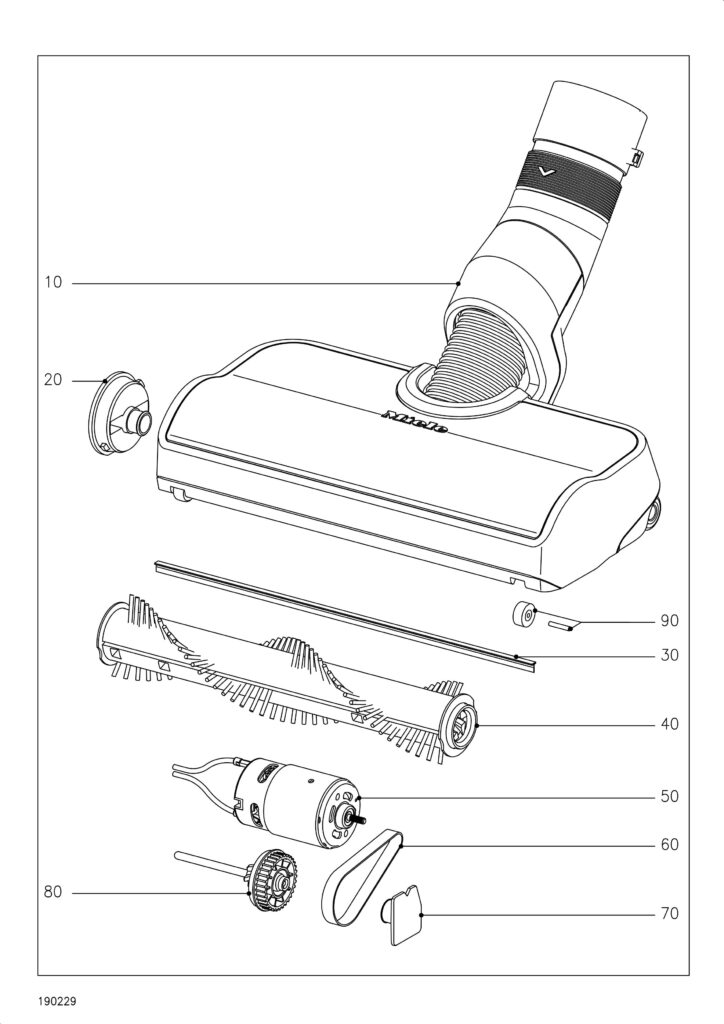 Miele SQLL0 exploded schematic diagram (page 4)