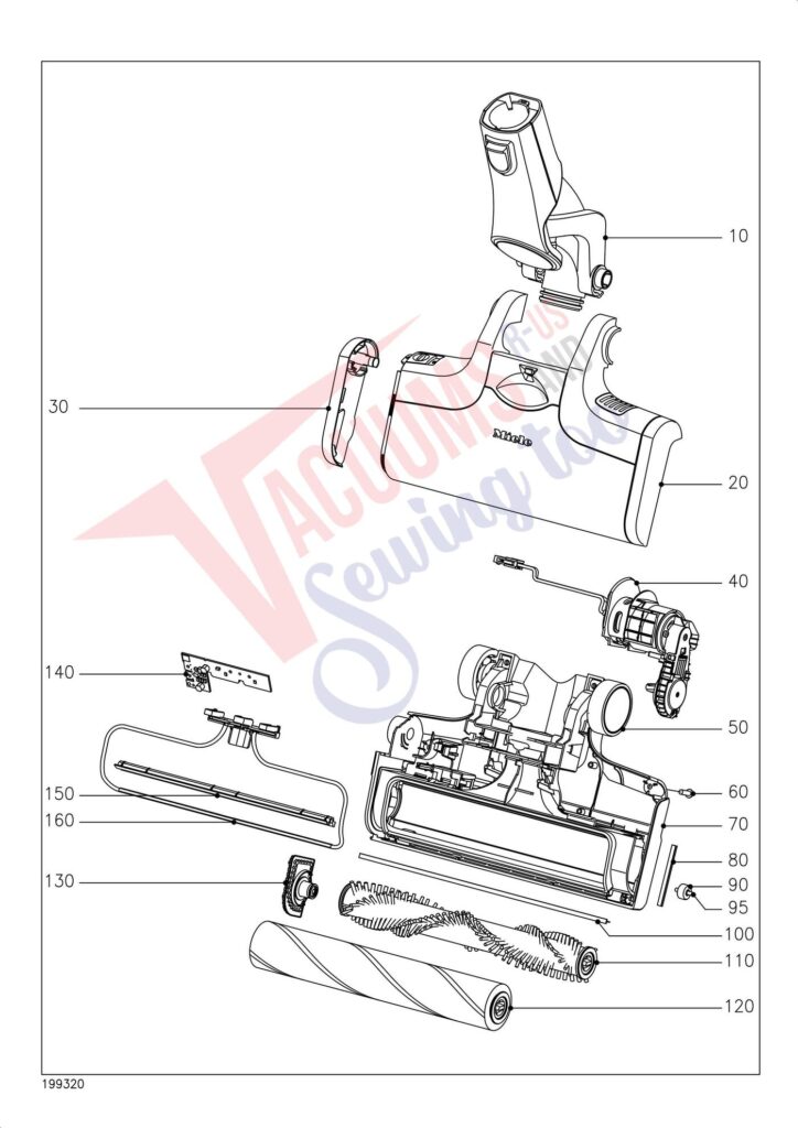 Miele SWDL0AQUAPRO exploded schematic diagram (page 5)