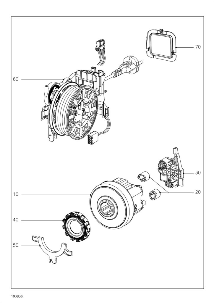 Miele STBO0 exploded schematic diagram (page 5)