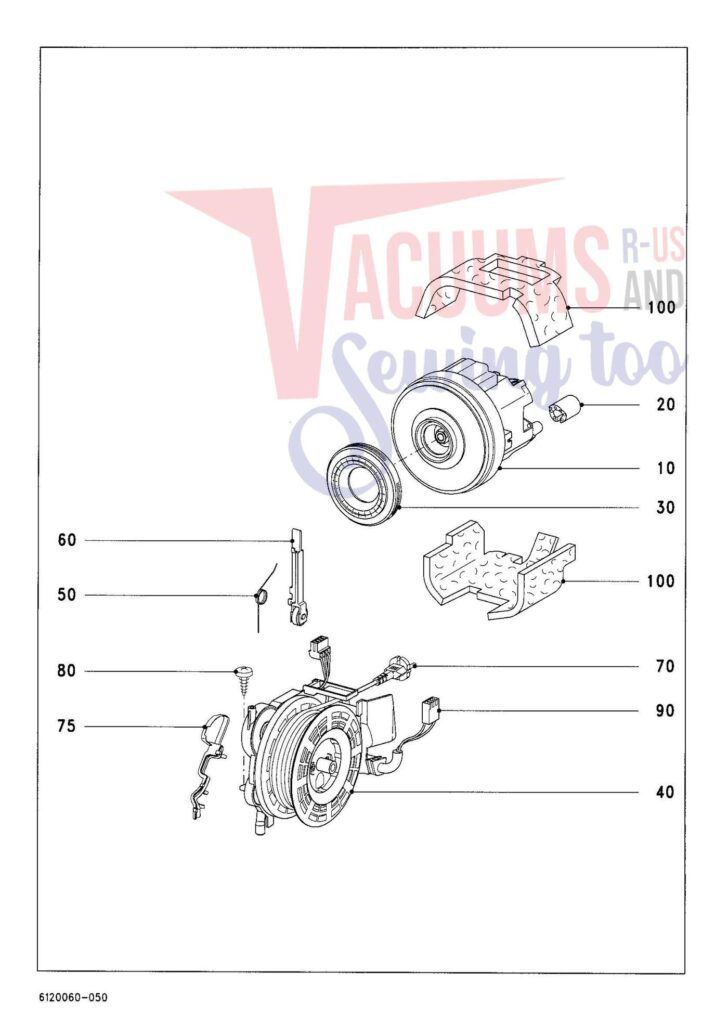 Miele SCCF3 exploded schematic diagram (page 5)