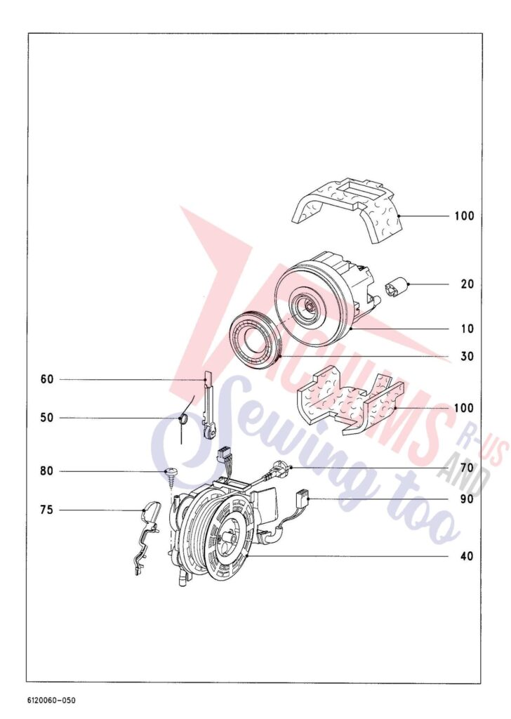 Miele SCAB3 exploded schematic diagram (page 5)