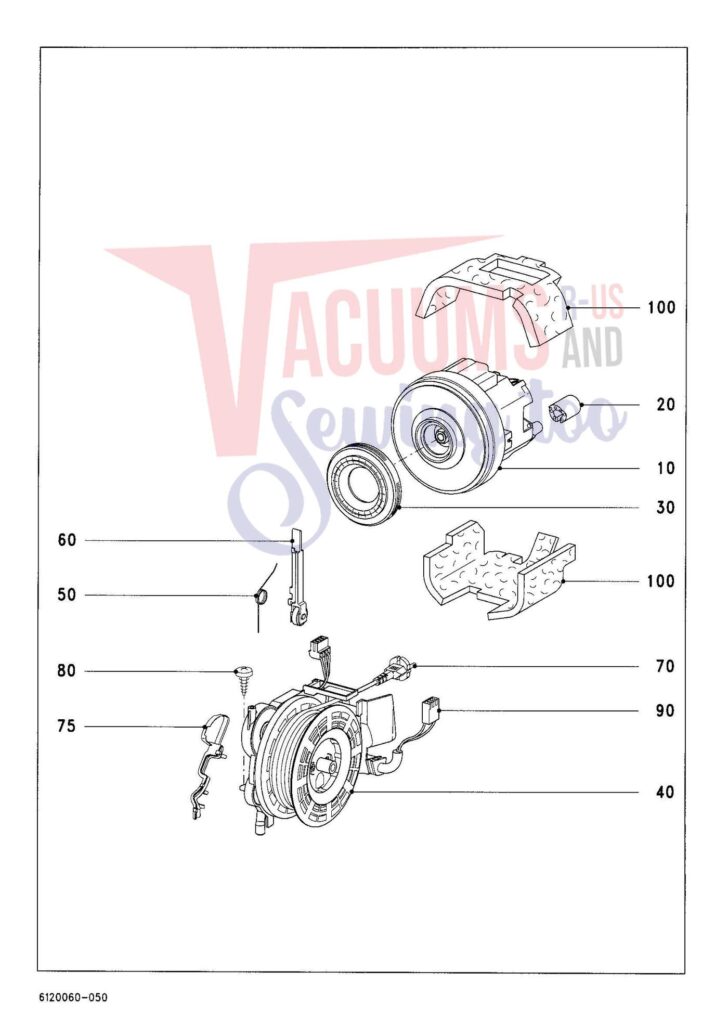 Miele SCAF3 exploded schematic diagram (page 5)