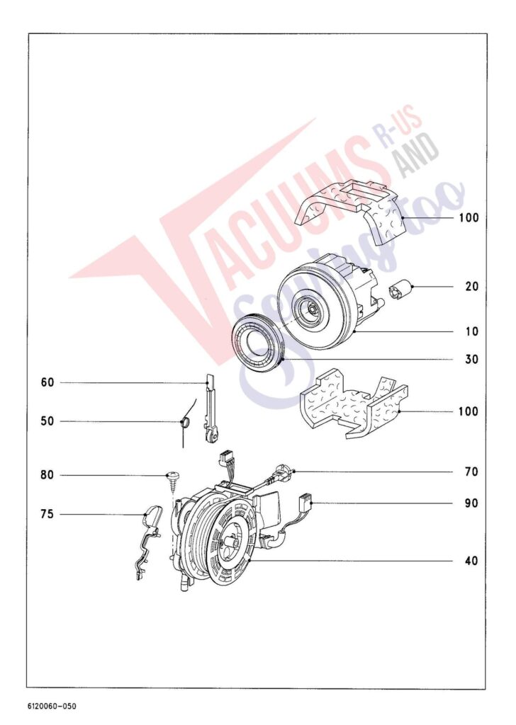 Miele SCAG0 exploded schematic diagram (page 5)