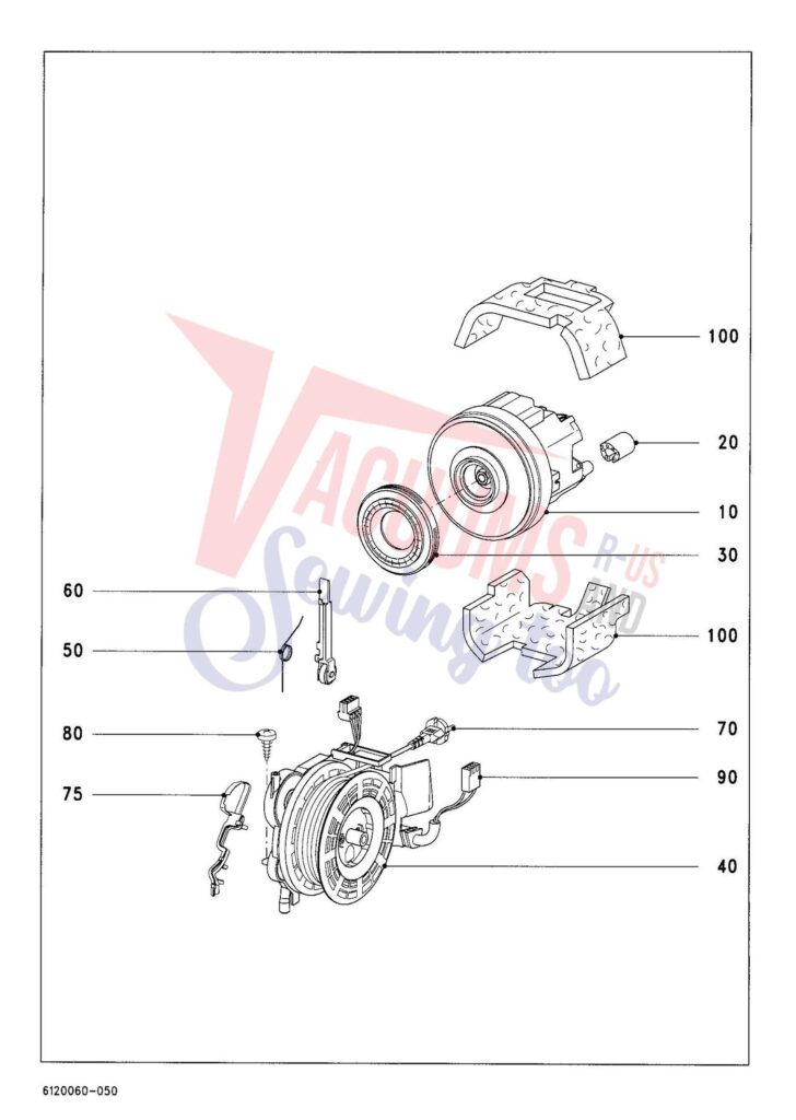 Miele SCAG2 exploded schematic diagram (page 5)