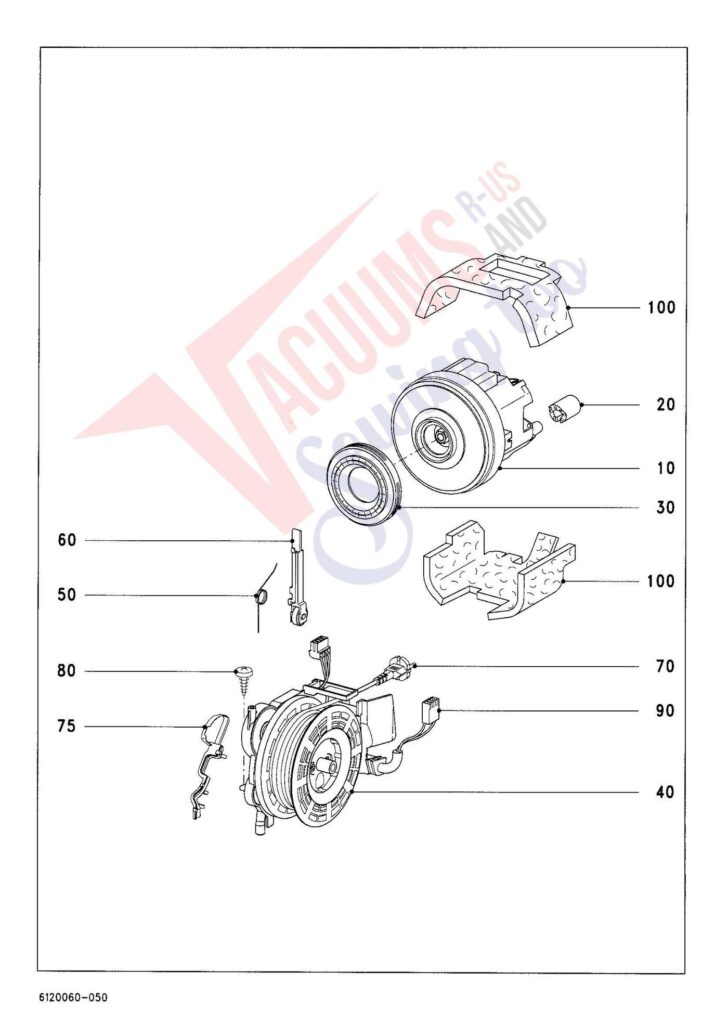Miele SCCG1 exploded schematic diagram (page 5)