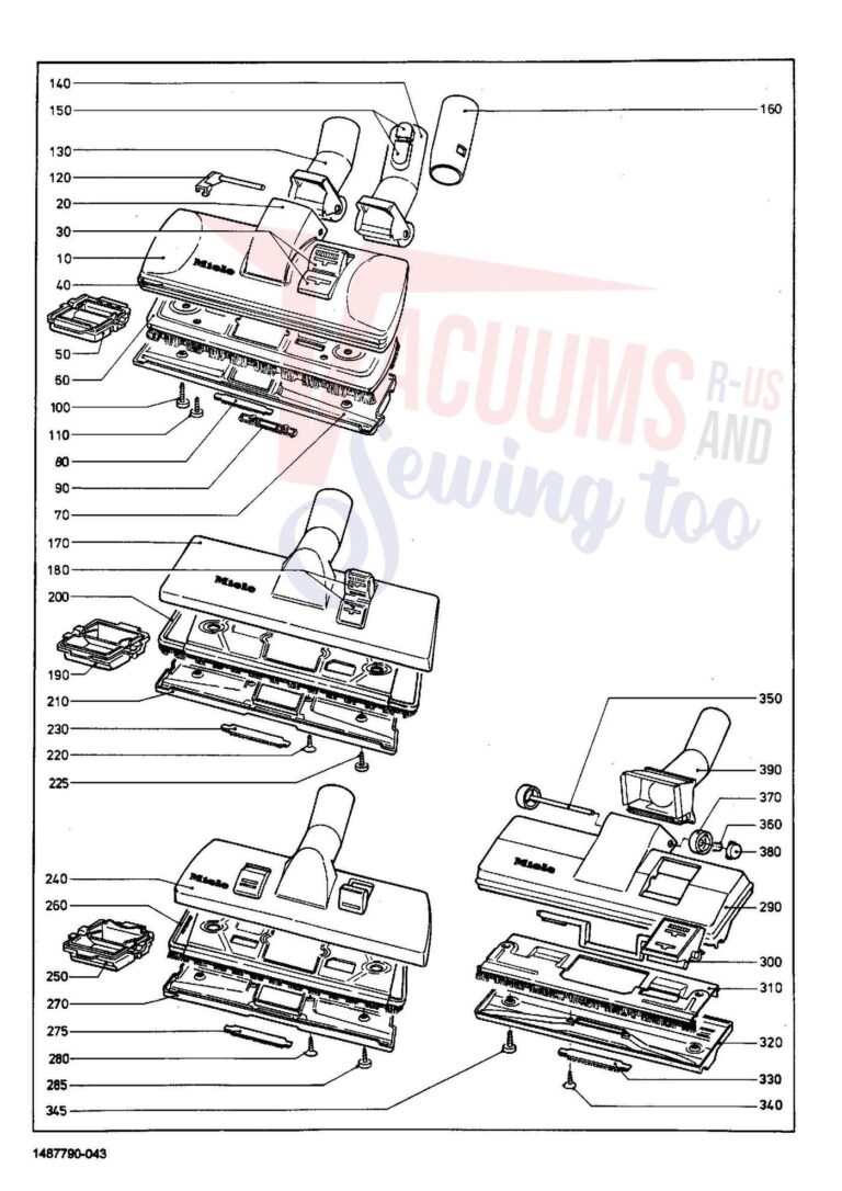 Miele S232I schematic page 5 preview