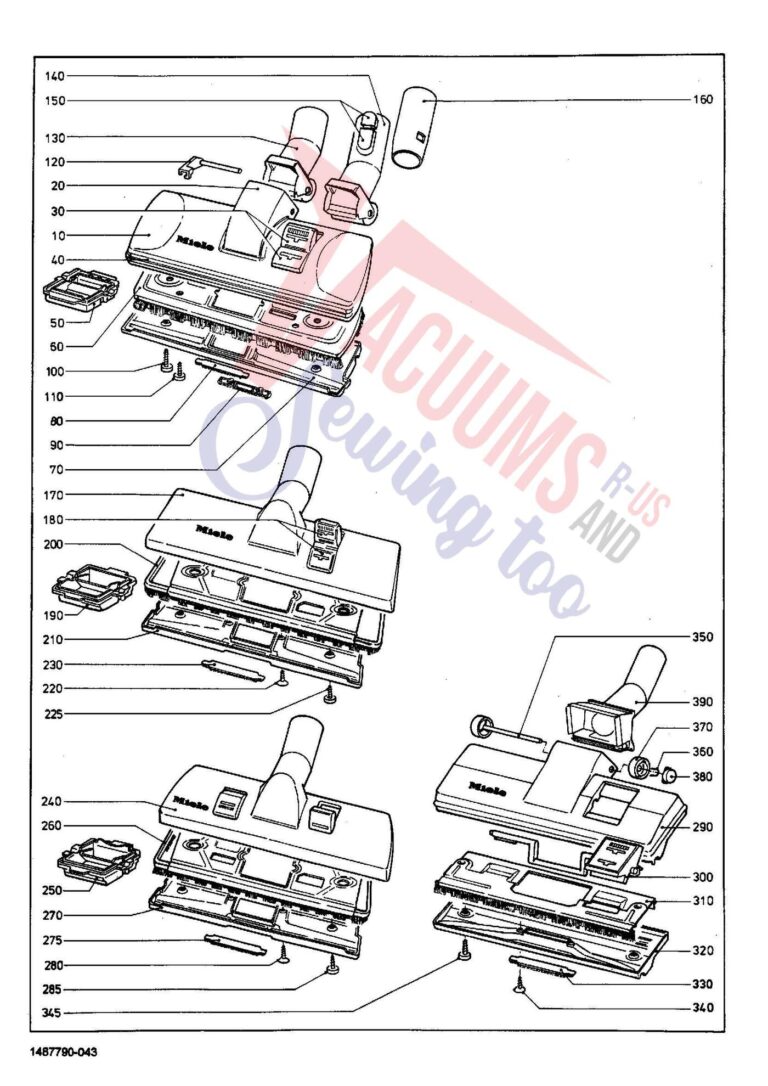 Miele S231I schematic page 5 preview