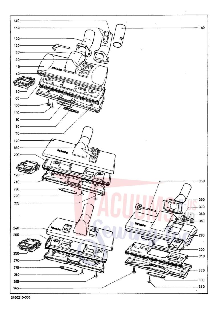 Miele S229 schematic page 5 preview