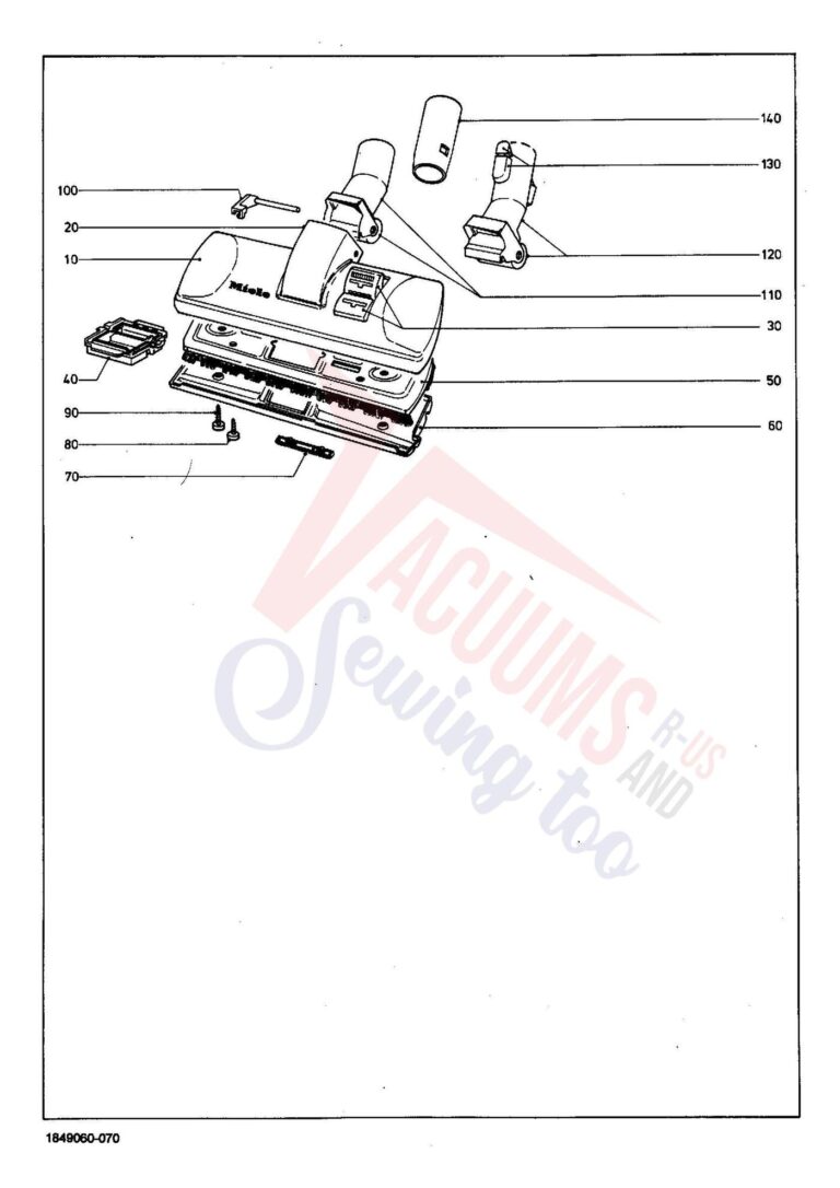 Miele S234I schematic page 6 preview