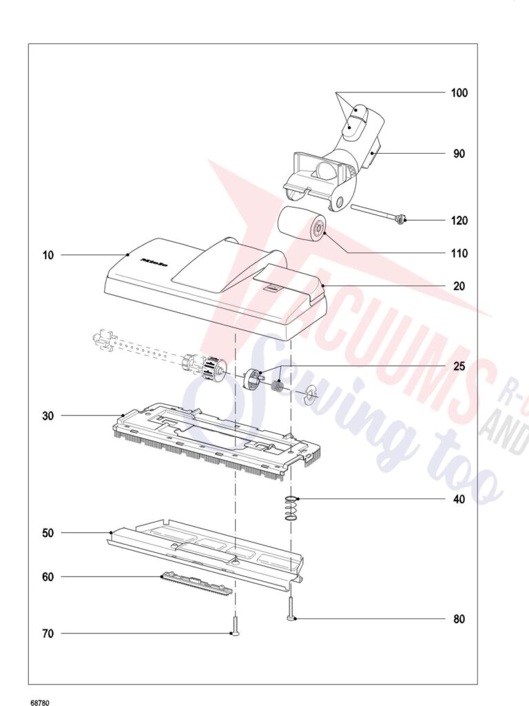 Miele S5781 schematic page 8 preview