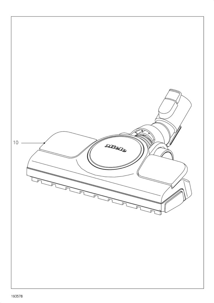 Miele SVYK0 exploded schematic diagram (page 8)