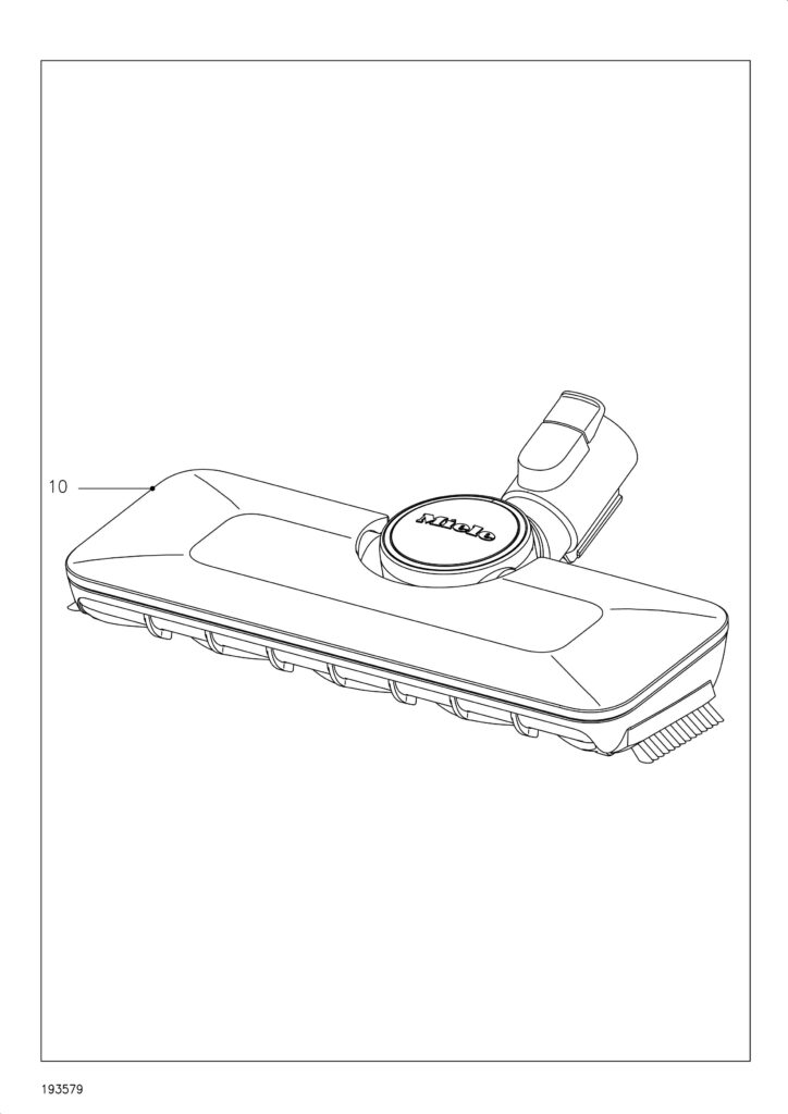 Miele SUSI0 exploded schematic diagram (page 9)