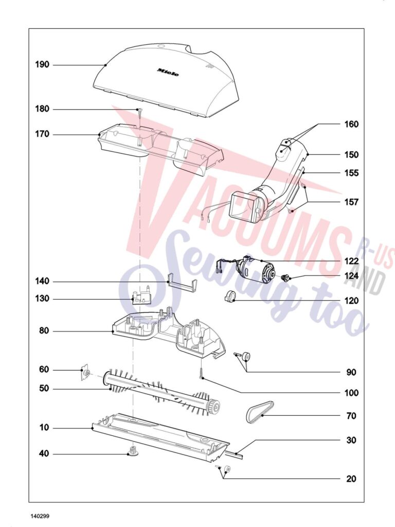 Miele SBAG1 schematic page 10 preview