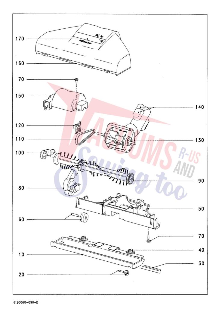 Miele SCAG0 exploded schematic diagram (page 11)