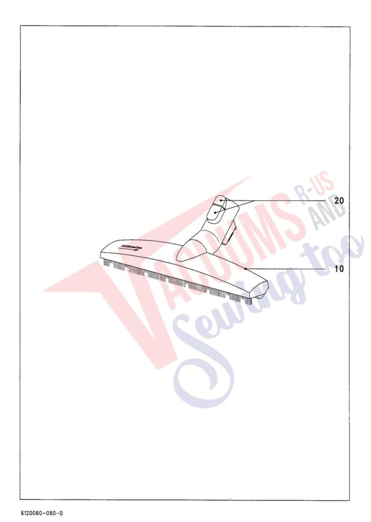 Miele S381 exploded schematic diagram (page 12)