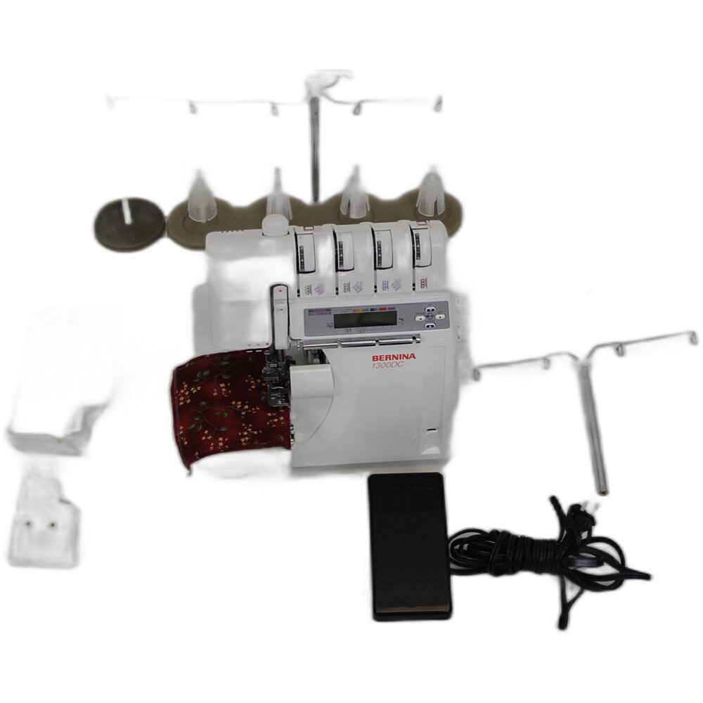 Rreconditioned BERNINA 1300DC Overlocker Serging Sewing Machine 5 thread Fashion Crafts - Image 8